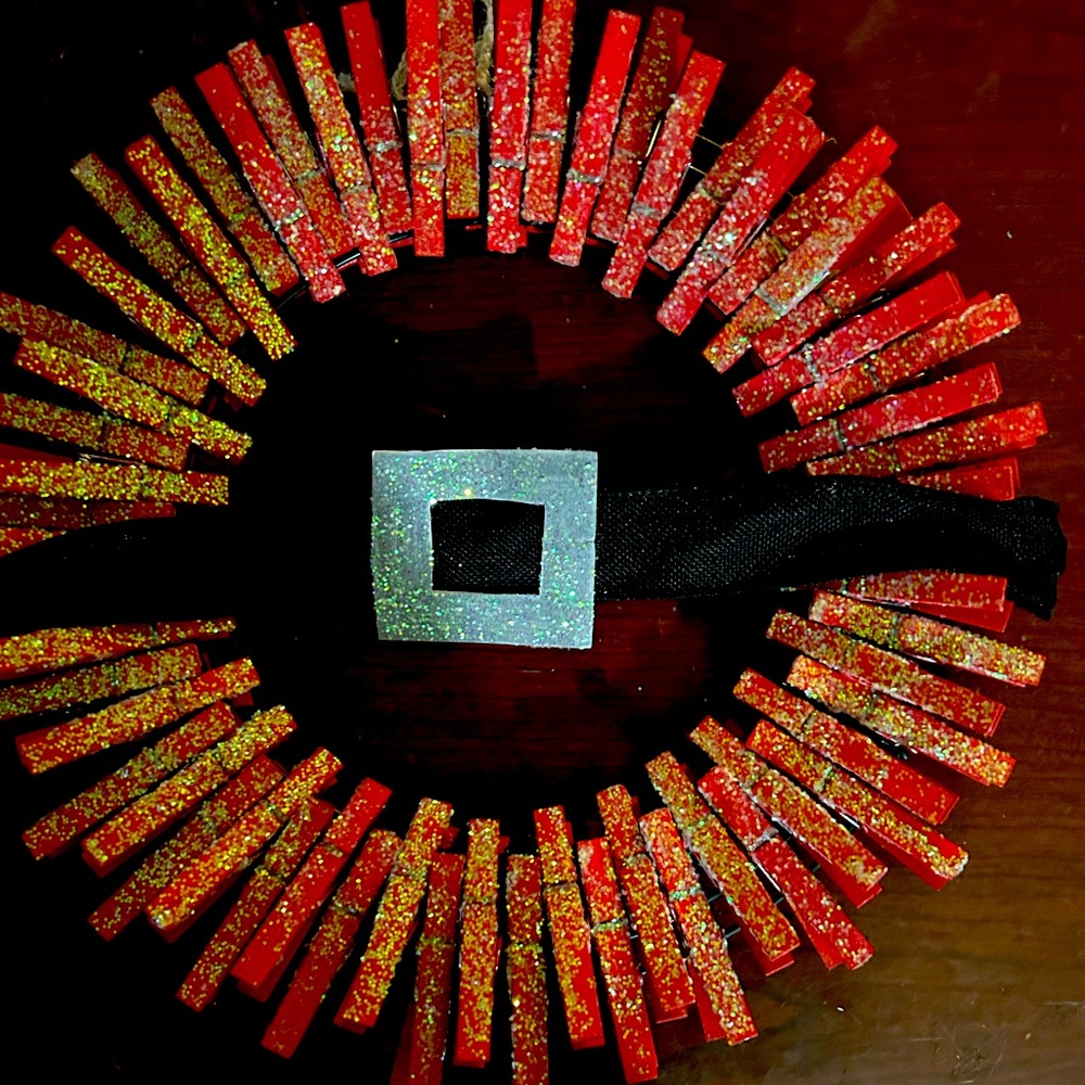 Santa Wreath